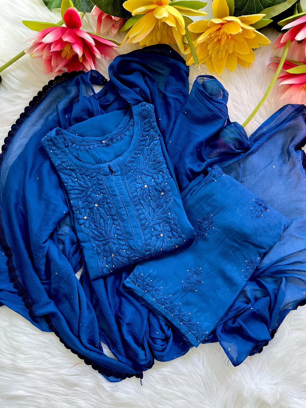 Handmade Soft 3-Piece Rayon Set