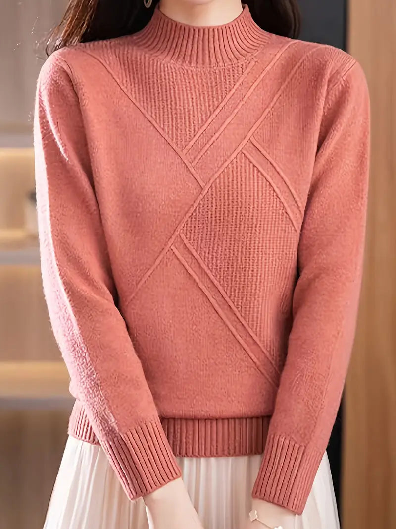 A Chic, Modern Pullover for Effortless Autumn and Winter Style