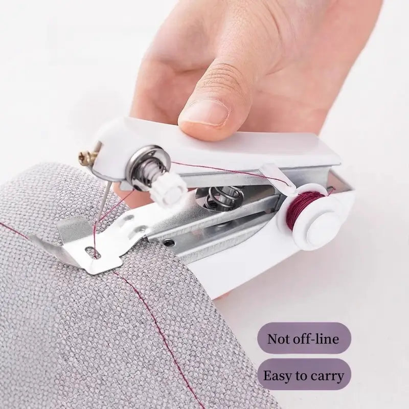 Portable Mini Handheld Sewing Machine – Compact Quick Stitching Tool (No Electricity Needed)