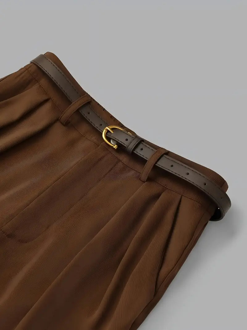 Chic Two-Piece Ensemble for Effortless Sophistication and Comfort