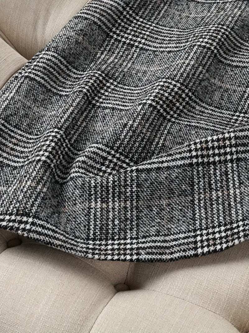 Elegant Long-Sleeve Top & Matching Skirt Set — Polished Skirt Suit for Sophisticated Day-to-Evening Wear