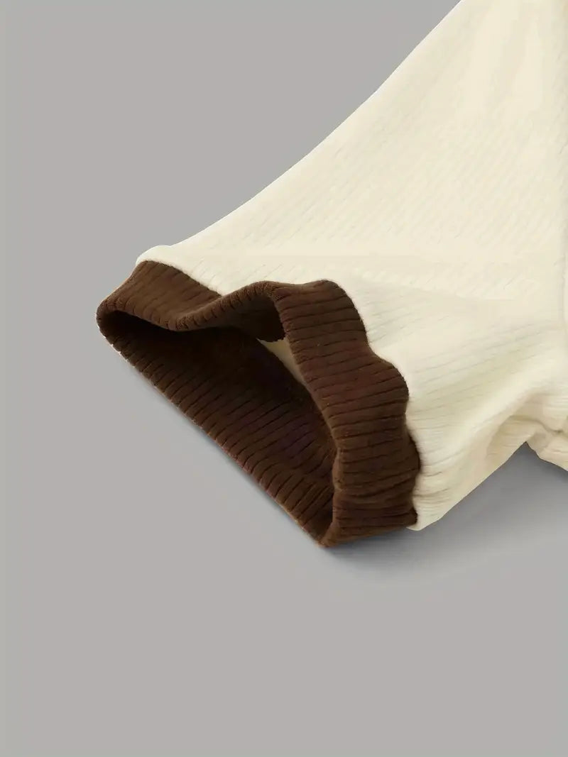 Chic Two-Piece Ensemble for Effortless Sophistication and Comfort