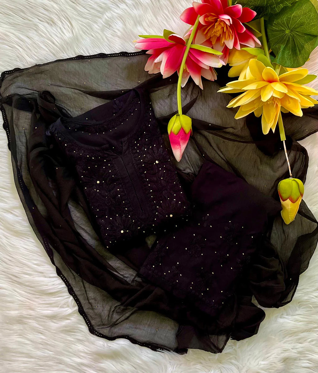 Handmade Soft 3-Piece Rayon Set