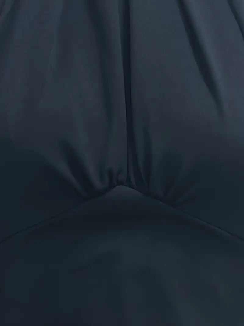 Elegant Two-Piece Long-Sleeve Blazer & Wide-Leg Pants Suit — Refined Neutral Set for Polished Work and Evening Looks