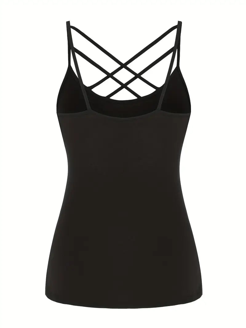 Elegant Two-Piece Printed Button-Front Shirt & Cami Set — Lightweight Summer Ensemble for Warm-Weather Styling