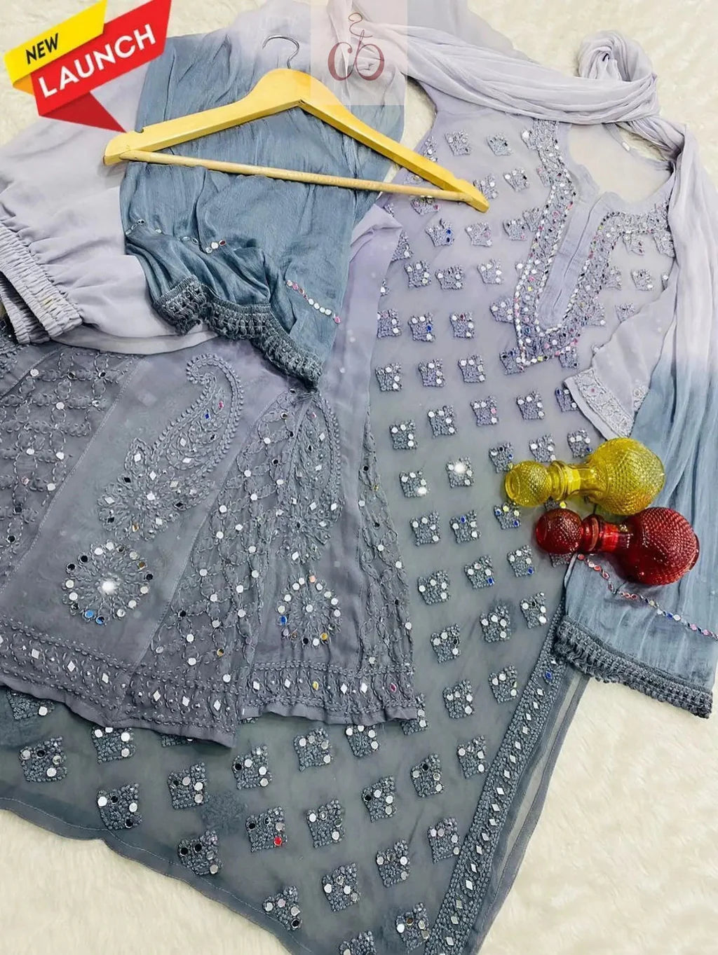 Buti Jaal Ombre 4-Piece Mirror Set (Extra Shades)