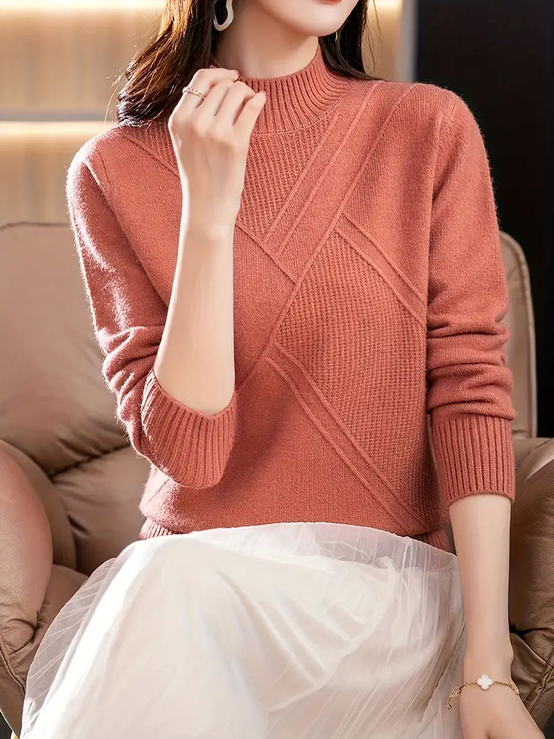 A Chic, Modern Pullover for Effortless Autumn and Winter Style