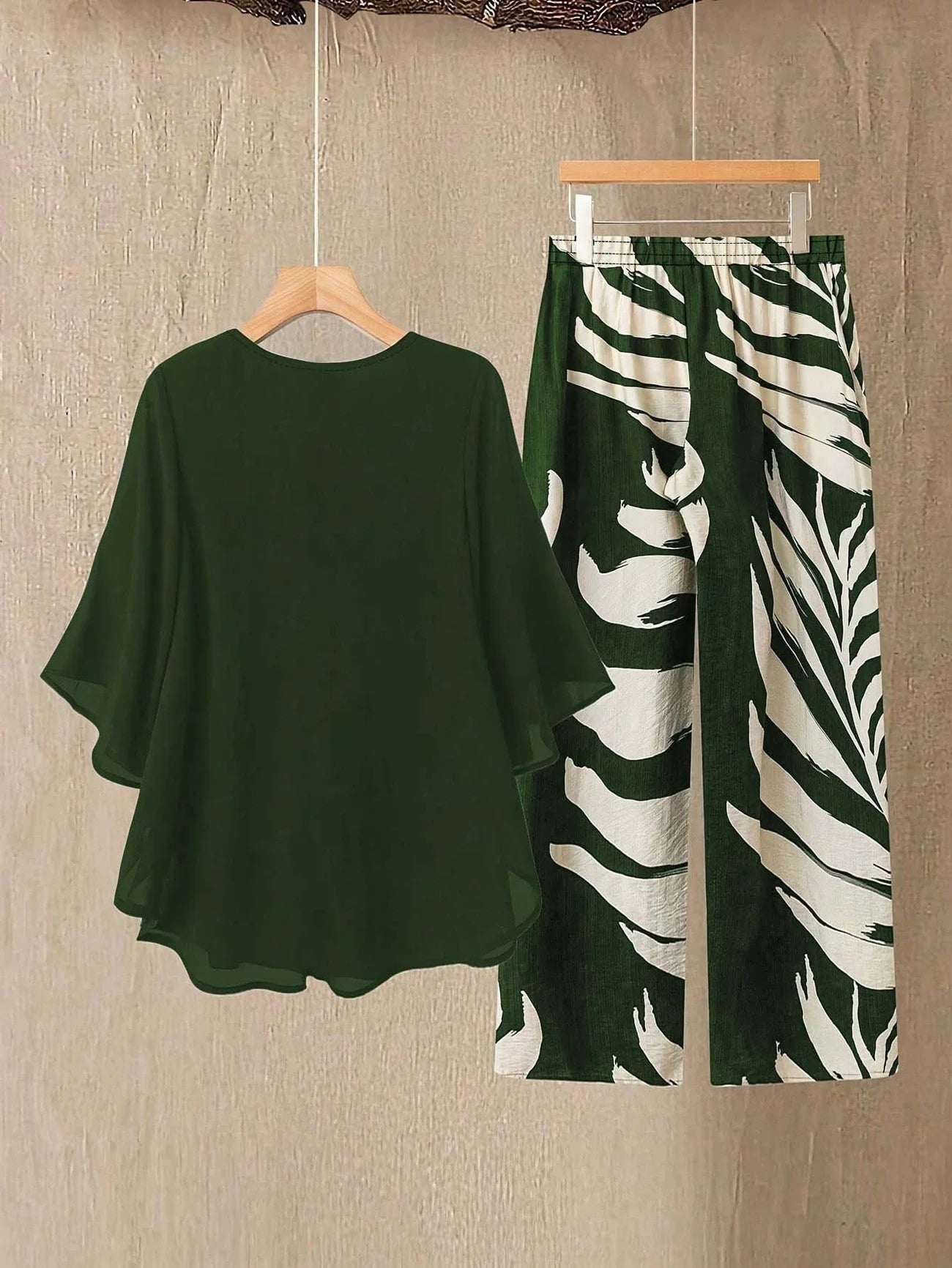 Chill Mode Co-Ord Set Half Sleeve T-shirt & Straight Leg Pant